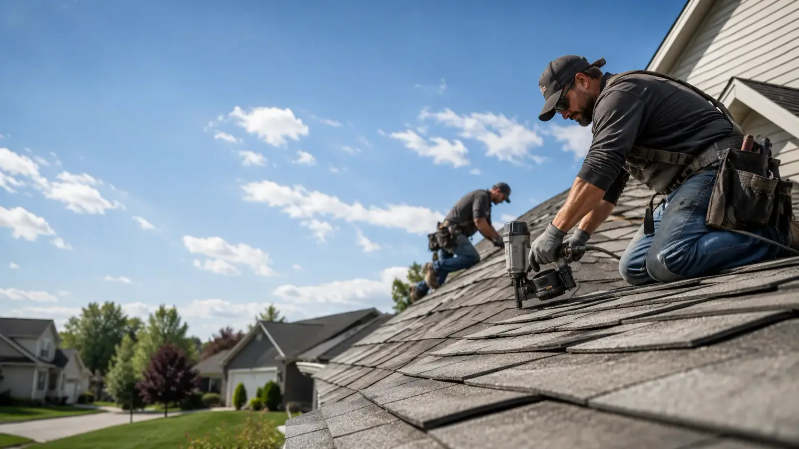 Storm Damage Roof Repair in Cameron, IL near me